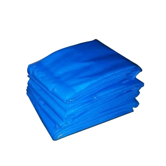 Waterproof Orange Blue Truck Cover Tarpaulin