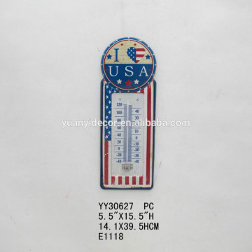 New metal wall thermometer, tin thermometer