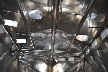 inline hydrogenated castor oil chemical mixing reactor