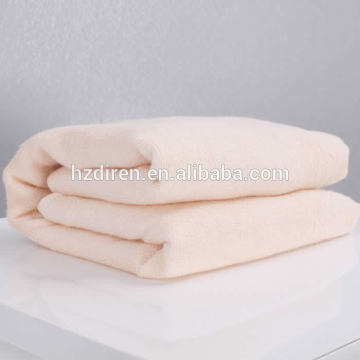 plain dyed pink cotton towel