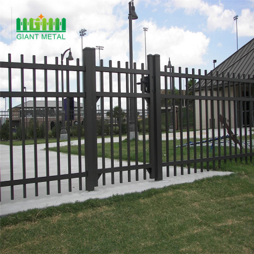 Galvanized steel fence weight
