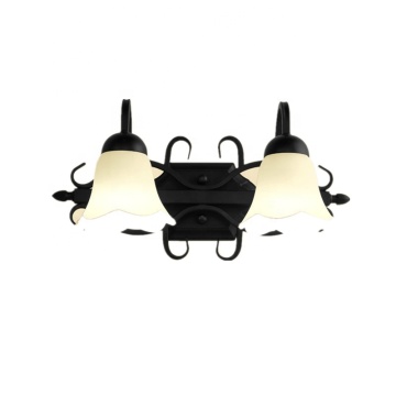 Factory Wholesale American Style Double/3 Head Iron LED Wall Lamp