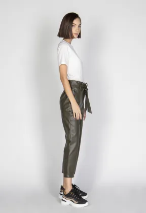 High Waist Sexy Pu Leather Women Pants