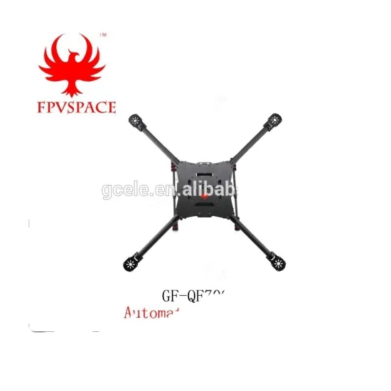 GF-QF700 Umbrella folding quadcopter carbon fiber frame with landing gear for model airplane