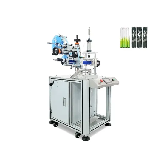 Automated Labelling Machine for Various Tubular and Cylindrical Items such as Plastic Bottles, Sausage Sampling Tubes, and More