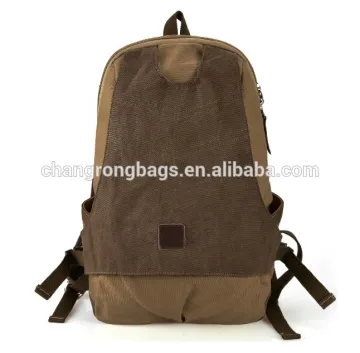 vintage canvas backpack for men