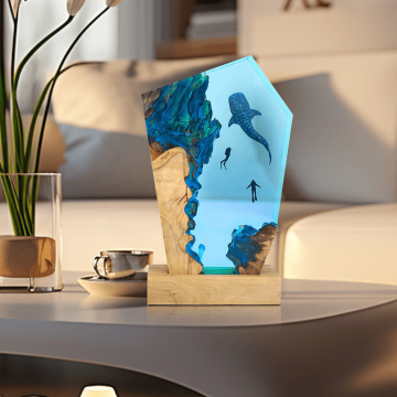 Minimalist Resin Night Lamp Base - Affordable Wholesale Prices