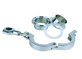 Stainless Steel Clamp Ferrule Pipe Fitting Lock Tri Clamp