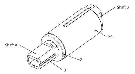 Vane Damper For Toilet Stool