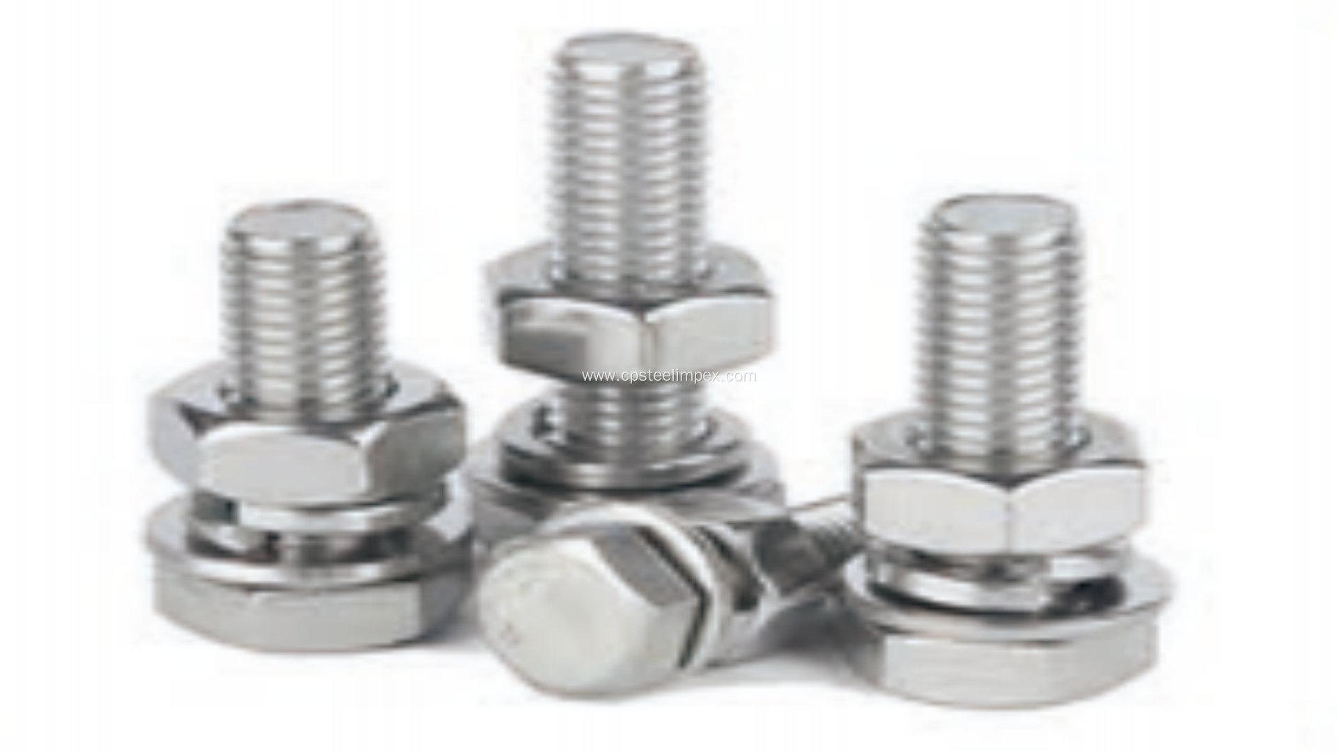 Stainless steel hex head bolt