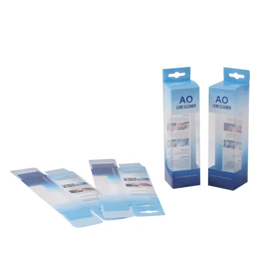 High-End Custom Logo Plastic PVC PP PET Packaging Boxes