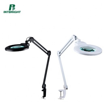 3X 5X LED Magnifier Lamp - Tattoo Kit Hand-Free LED Magnifying Lamp for Nail Art and Cosmetics
