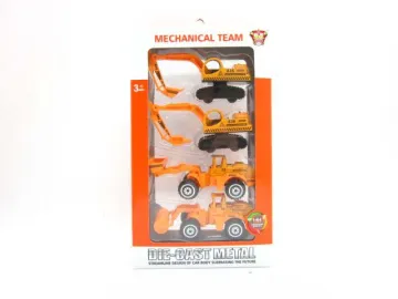 DIE CAST FREE WHEEL MOBILE MACHINERY SHOP  4PCS
