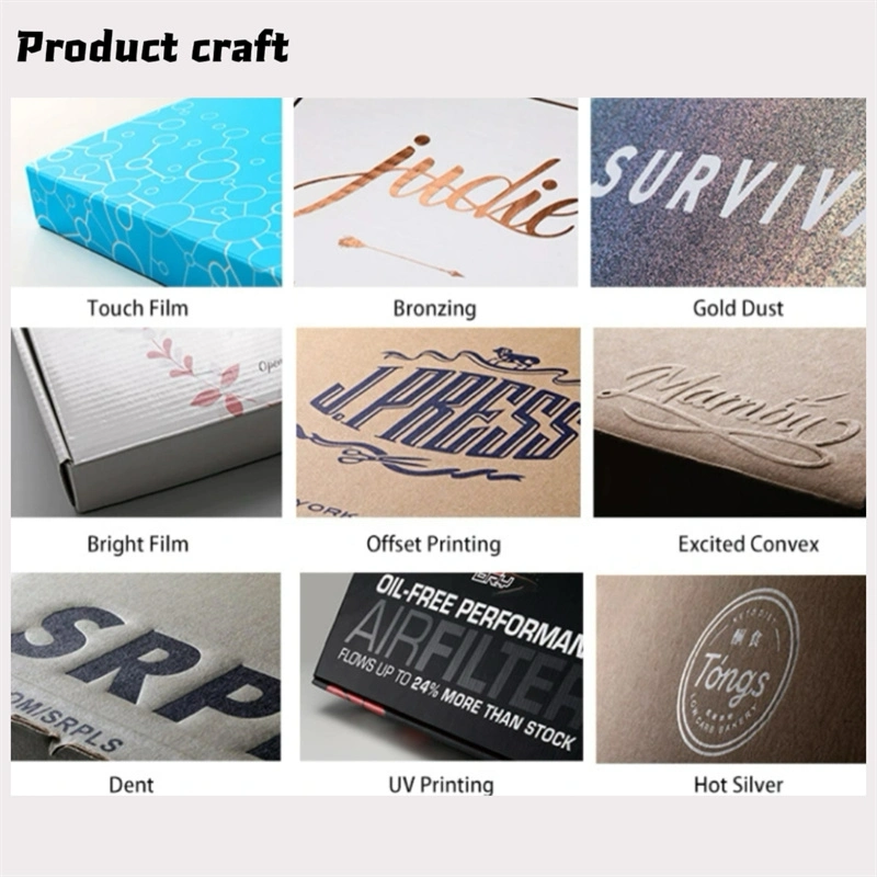 Caixas de embalagem personalizadas Caixa de vestuário Kraft Paper Box Wholesale Luxo Luxo Impresso LOGOTO