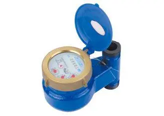Rotary Vane Wheel Vertical Water Meter Multi Jet With Liqui