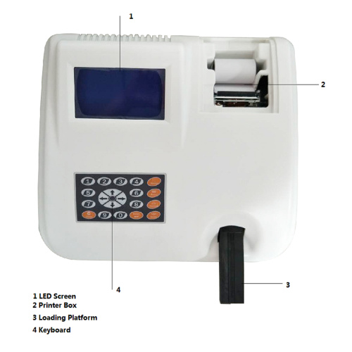 Analisador de urina para veterinário