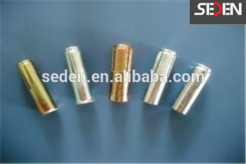 metal expansion knurling drop in anchor