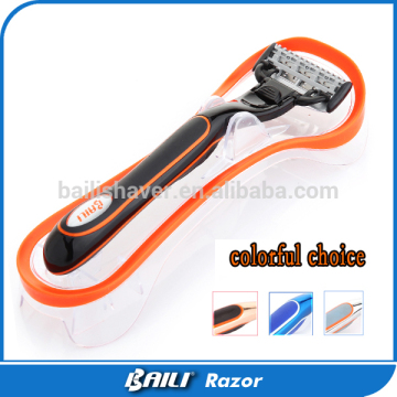 5 razor blades system razor shaver