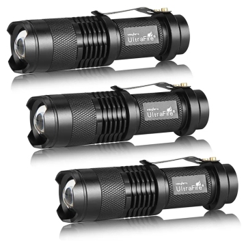 USB Rechargeable Mini LED COB Flashlight for EDC