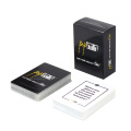 Custom Game Card and Personalized Pop Talk Deck Cards for Printing