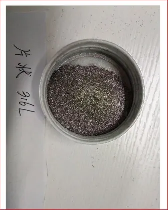 New Research Scalelike /Flake Stainless Steel Powder China Manufacturer