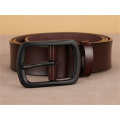 Elegant Business Cowhide Pin Buckle Men's Belt