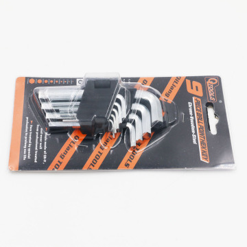 Classic Style 9pc Allen Key Set - Zinc Plating Hex Key