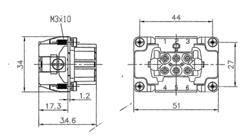 Mounted Double Buckle Housings