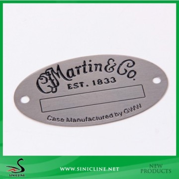 Sinicline Custom Laser Printing Metal Garment Tags