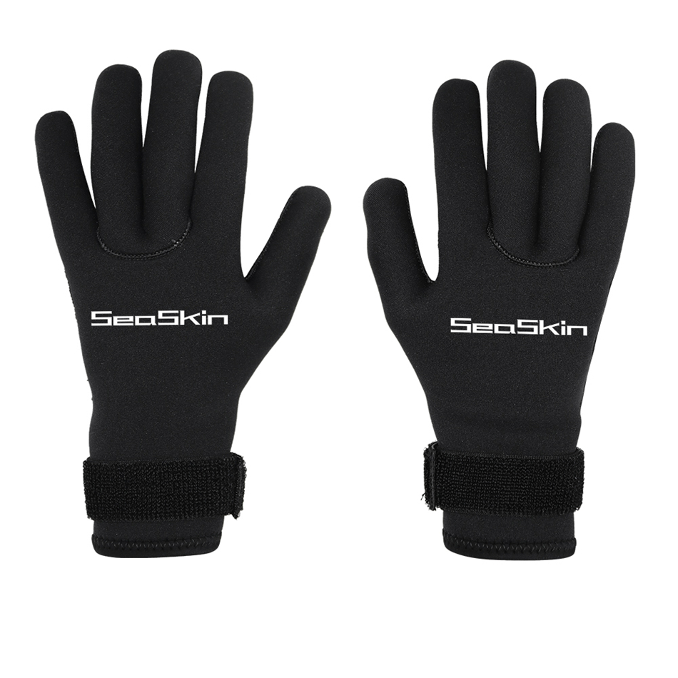 Guantes de neopreno de buceo flexible antideslizante para adultos de piel marina