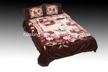 2014 100% Polyester 4PCS Blanket Set