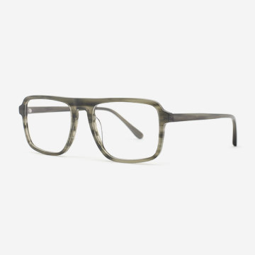 Men's Fashion Square Acetate Optical Frames