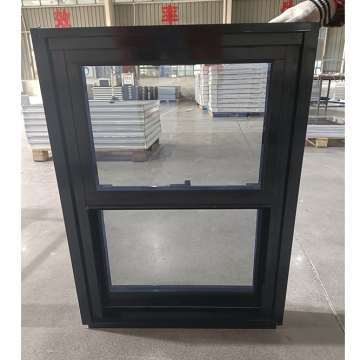 अनुकूलित Anhui Weika Black Upvc ऊर्ध्वाधर स्लाइडिंग विंडो