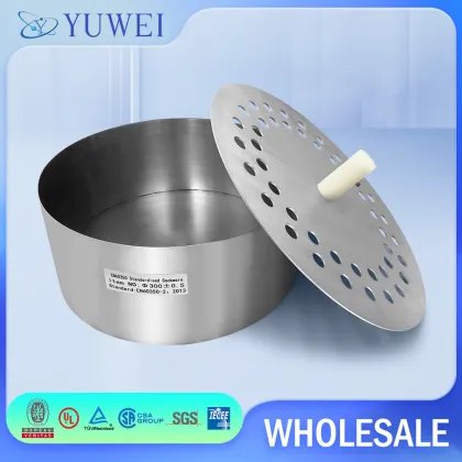 EN60350 Standard Test Pot For Electric Stove Electromagnetic Cooker Energy Efficiency