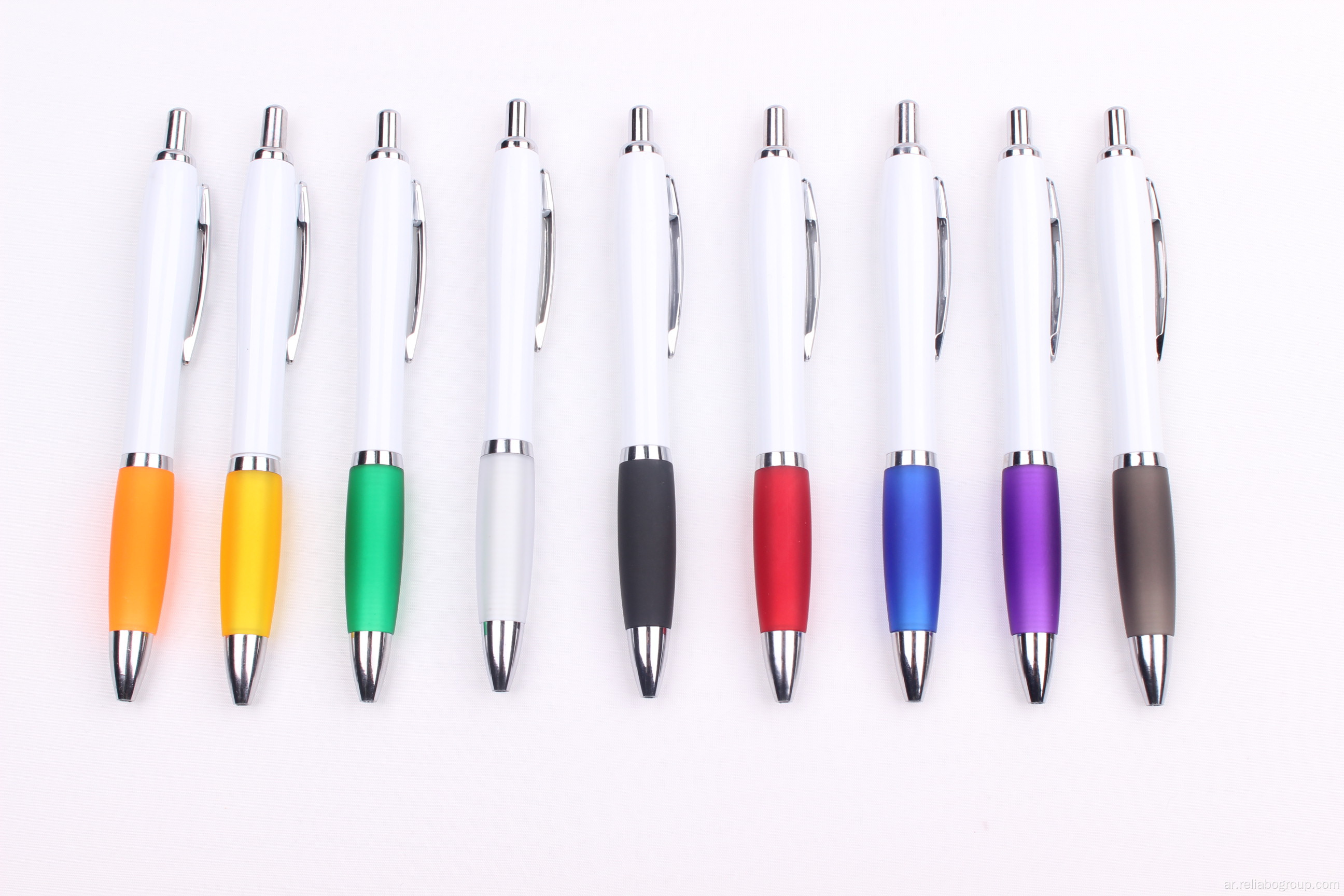 تخصيص شعار طباعة أرخص قلم الكرة البلاستيكية الترويجية