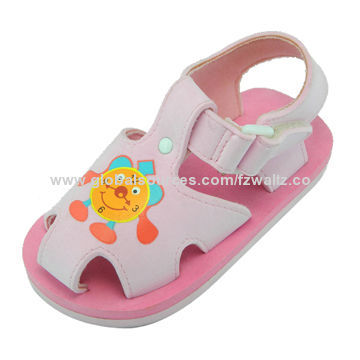 Cheap Anti-slip Kids' Sandal with EVA Sole/Upper Material, Comfortable to Wear