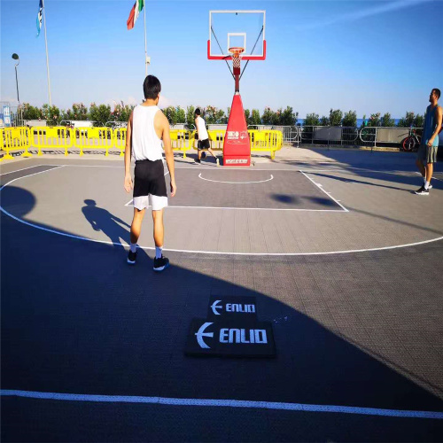 FIBA 3x3 Offizieller Gerichtsboden Basketballplatz