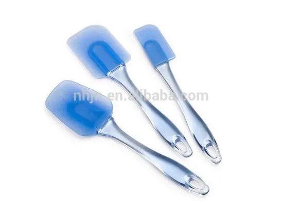 3pcs food grade silcione spatula set
