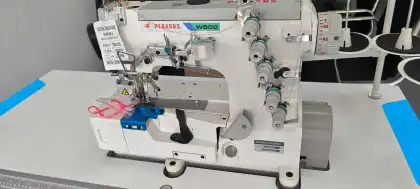 Pegasus W500P Series Oil Barrier Type Flatbed Interlock Stitch Machine