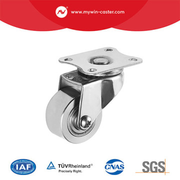 40 mm Light Duty 304 Bouchettes de roues pivotantes en acier inoxydable