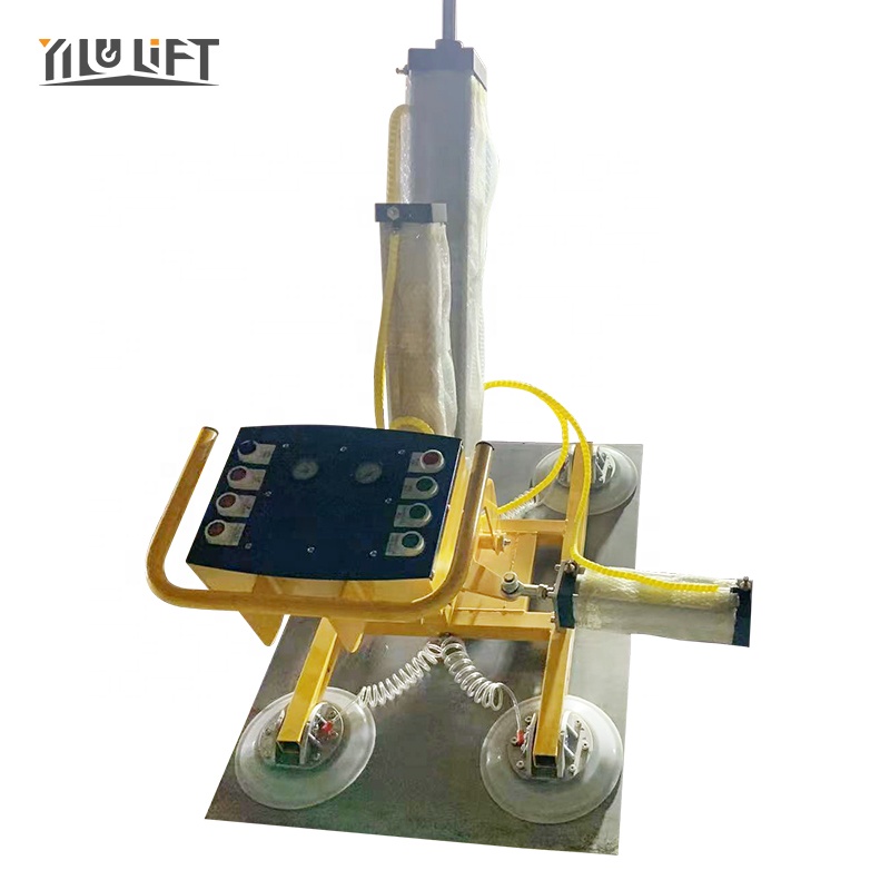 Pneumatic Vacuum Suction Cups Lifter 600kg Capacity For Glass Handling ...