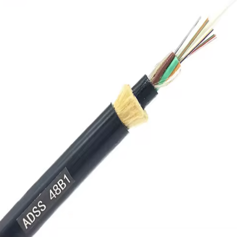 ADSS Fiber Optic Cable 24 48 Core 200m