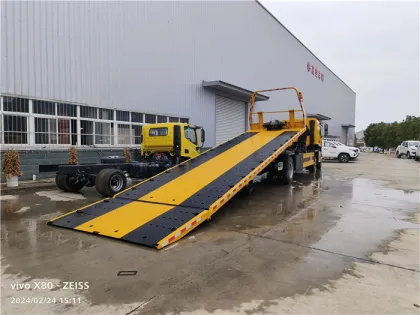 10ton 260HP Flatbed Tow Truck