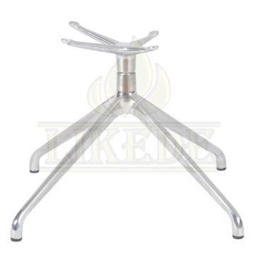 High Quality Aluminium Swivel Chair Base Metal Tube Legs