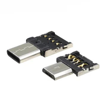 OTGタイプCからUSB 2.0アダプター - マイクロUSBからUSB女性コンバーター