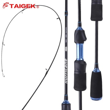 Taigek Carbon Fiber Ultra Light 2-Bagian Trout Spinning Fishing Rods