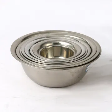 Thickened Stainless Steel Mixing Basin