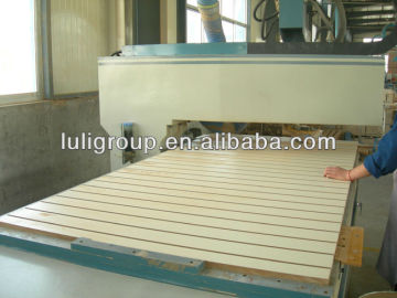 Melamin beschichtete Schlitz MDF-Panel für Wand Slat