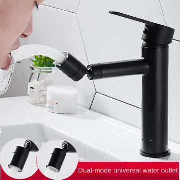 Matte black 304 Stainless-Steel 360 swivel Basin Faucet