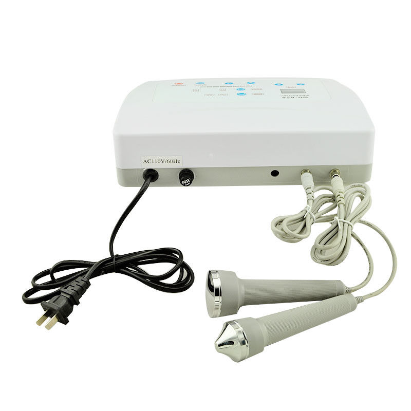 Ultrasonic Facial Massager Anti Aging Face Skin Lifting Whitening High Frequency 1Mhz Ultrasound Probe Spa Beauty Device WD-628